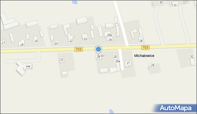 Witaszewice, Witaszewice, 24, mapa Witaszewice