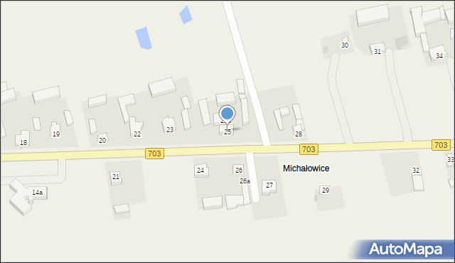 Witaszewice, Witaszewice, 25, mapa Witaszewice