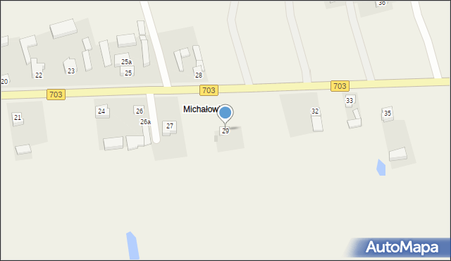 Witaszewice, Witaszewice, 29, mapa Witaszewice