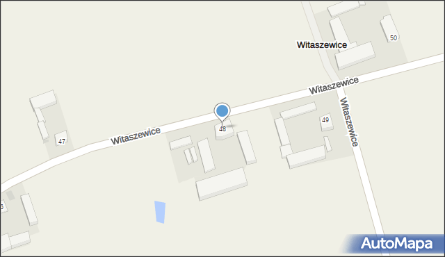 Witaszewice, Witaszewice, 48, mapa Witaszewice