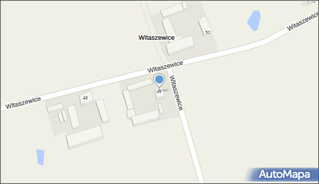 Witaszewice, Witaszewice, 49, mapa Witaszewice