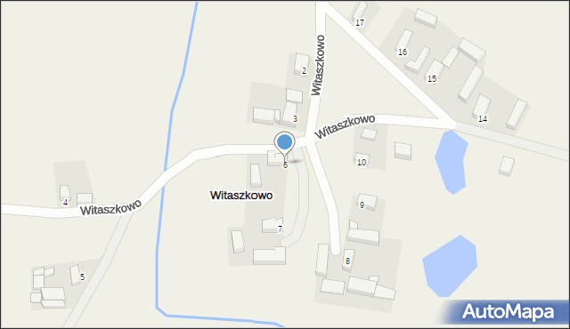 Witaszkowo, Witaszkowo, 6, mapa Witaszkowo