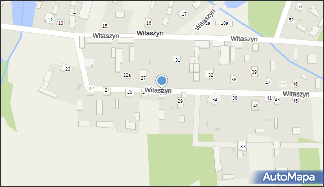 Witaszyn, Witaszyn, 28, mapa Witaszyn