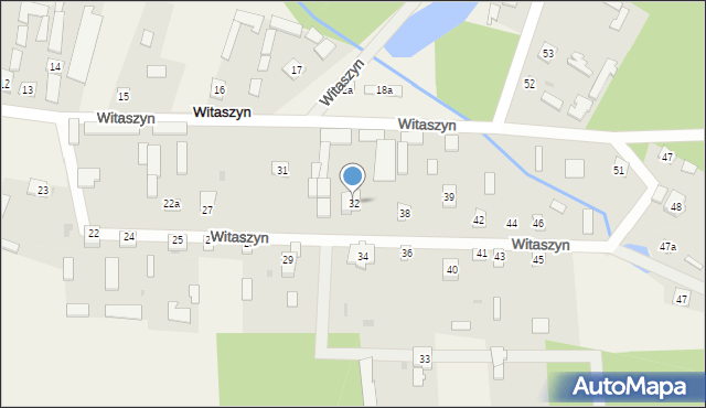 Witaszyn, Witaszyn, 32, mapa Witaszyn