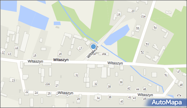 Witaszyn, Witaszyn, 32a, mapa Witaszyn