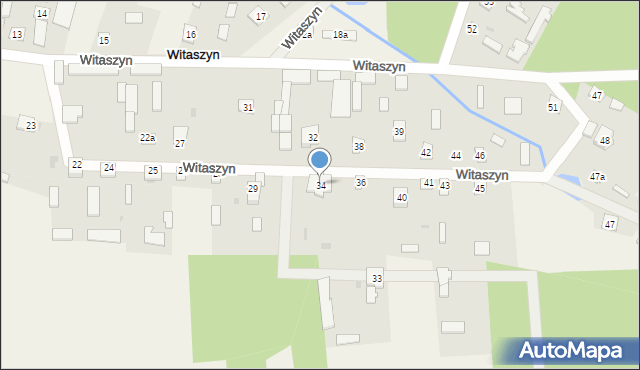 Witaszyn, Witaszyn, 34, mapa Witaszyn