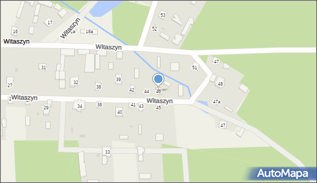 Witaszyn, Witaszyn, 46, mapa Witaszyn