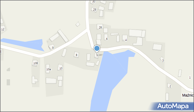 Witkowice, Witkowice, 7, mapa Witkowice