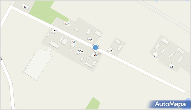 Witkowice, Witkowice, 49, mapa Witkowice