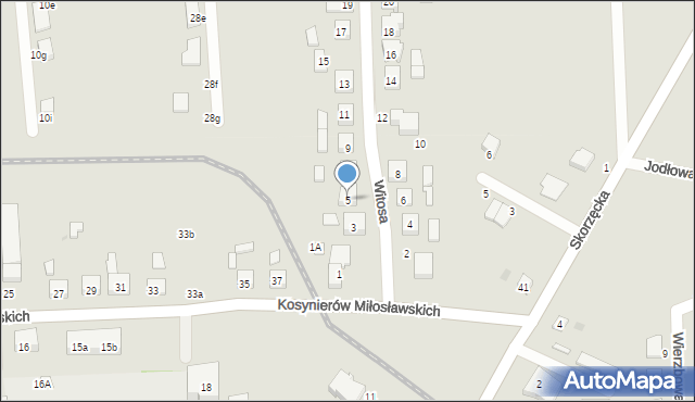 Witkowo, Witosa Wincentego, 5, mapa Witkowo