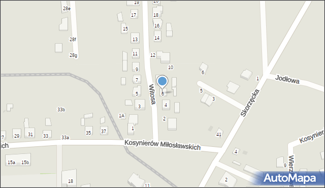 Witkowo, Witosa Wincentego, 6, mapa Witkowo