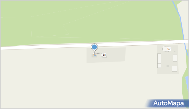 Witkowo, Witkowo, 57, mapa Witkowo