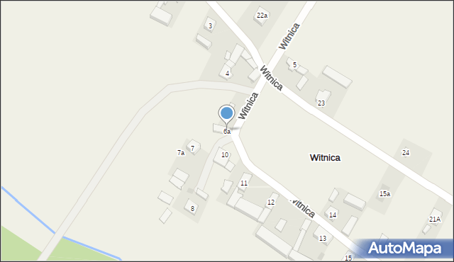 Witnica, Witnica, 6a, mapa Witnica