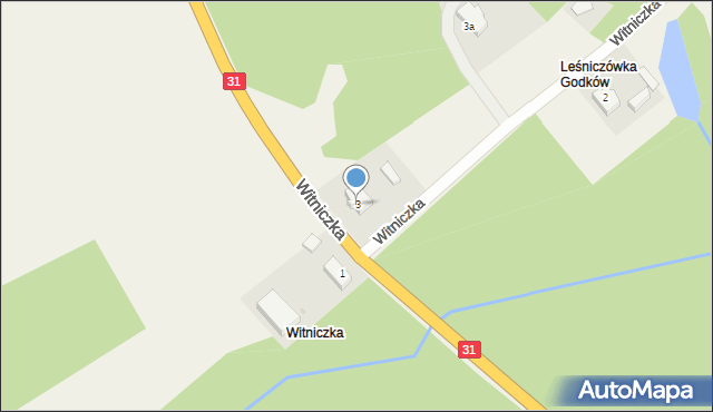 Witniczka, Witniczka, 3, mapa Witniczka