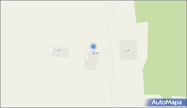 Witoldów, Witoldów, 22, mapa Witoldów
