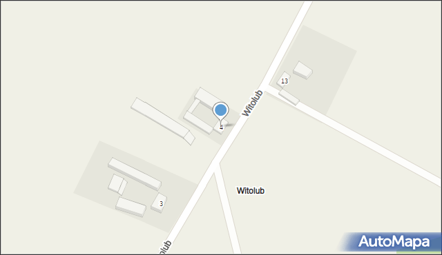 Witolub, Witolub, 4, mapa Witolub
