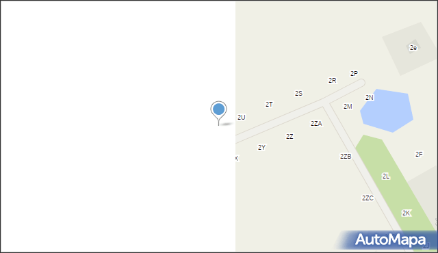 Witolubie, Witolubie, 2W, mapa Witolubie