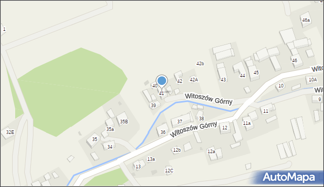 Witoszów Górny, Witoszów Górny, 41, mapa Witoszów Górny
