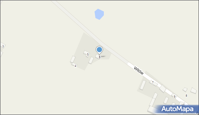 Witów, Witów, 6, mapa Witów