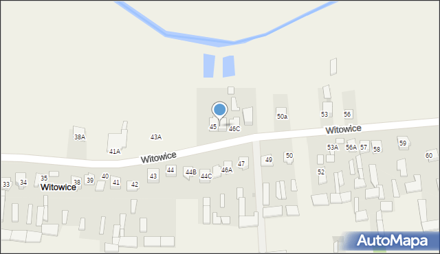 Witowice, Witowice, 46, mapa Witowice