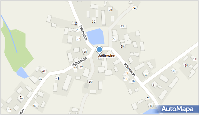 Witowice, Witowice, 26, mapa Witowice