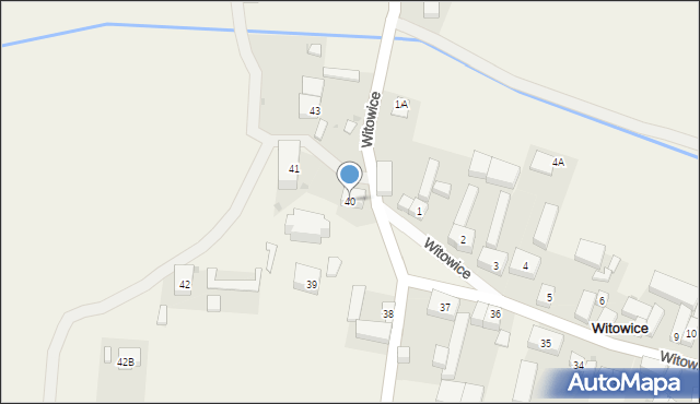 Witowice, Witowice, 40, mapa Witowice