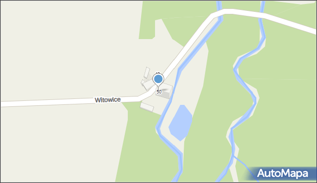 Witowice, Witowice, 50, mapa Witowice