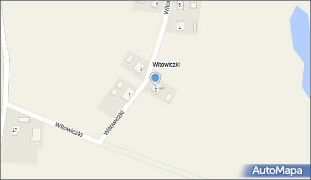 Witowiczki, Witowiczki, 2, mapa Witowiczki