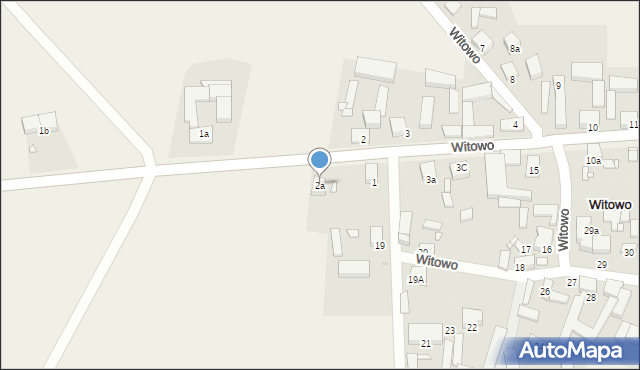 Witowo, Witowo, 2a, mapa Witowo