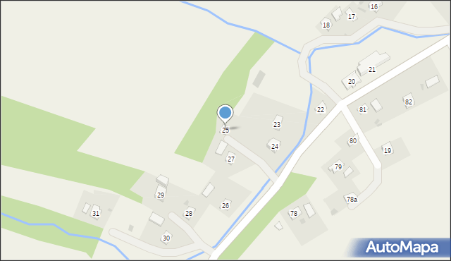 Witryłów, Witryłów, 25, mapa Witryłów