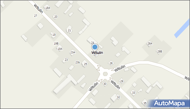 Witulin, Witulin, 26, mapa Witulin