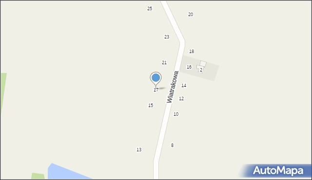 Zabijak, Wiatrakowa, 17, mapa Zabijak