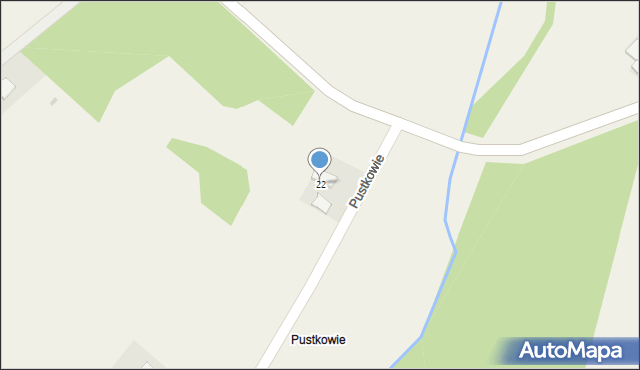 Zacharzowice, Wiejska, 22, mapa Zacharzowice