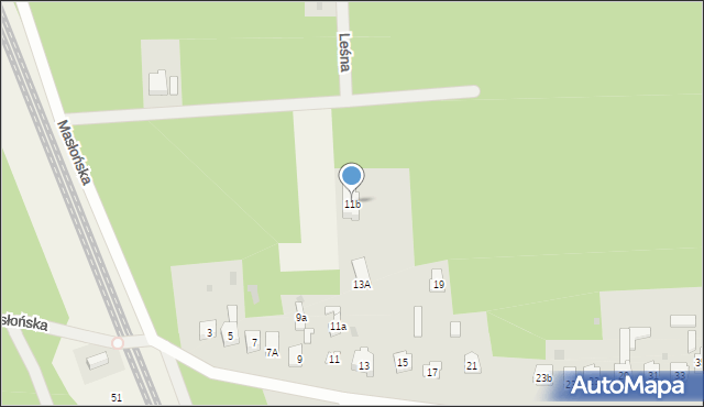 Żarki-Letnisko, Wiejska, 11b, mapa Żarki-Letnisko