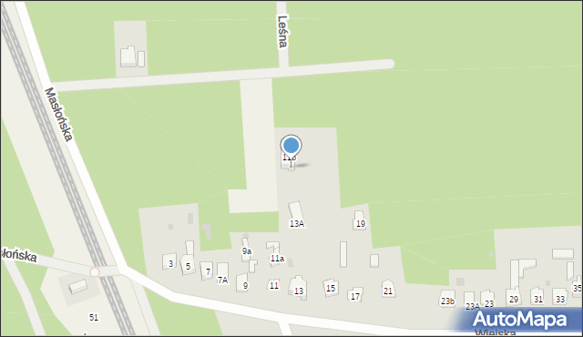 Żarki-Letnisko, Wiejska, 11c, mapa Żarki-Letnisko