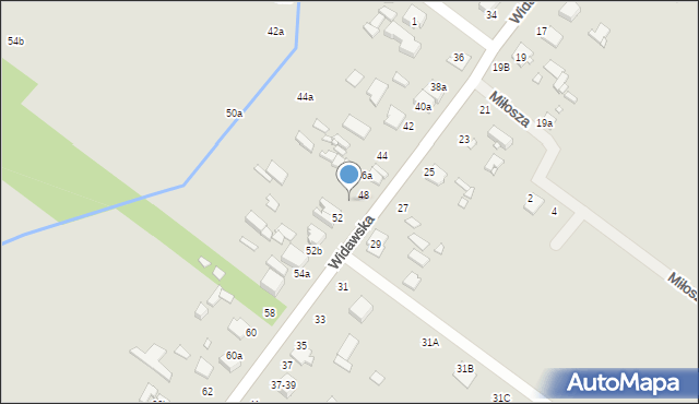 Zduńska Wola, Widawska, 50, mapa Zduńska Wola
