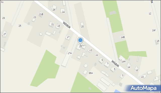 Żelków-Kolonia, Widok, 15, mapa Żelków-Kolonia