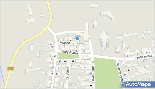 Jedwabne, Wjazd, 6, mapa Jedwabne