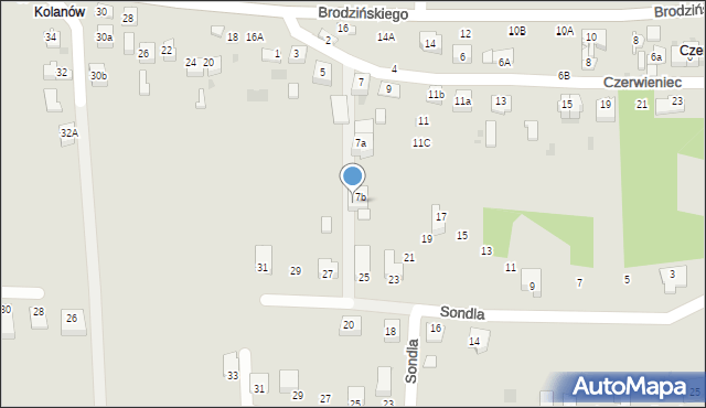 Bochnia, Włodka Zdzisława, 36, mapa Bochni