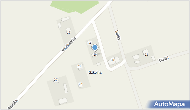 Dubeczno, Włodawska, 26, mapa Dubeczno