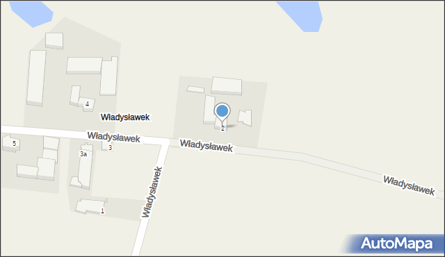 Władysławek, Władysławek, 2, mapa Władysławek