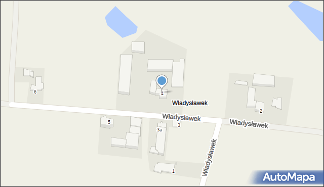 Władysławek, Władysławek, 4, mapa Władysławek