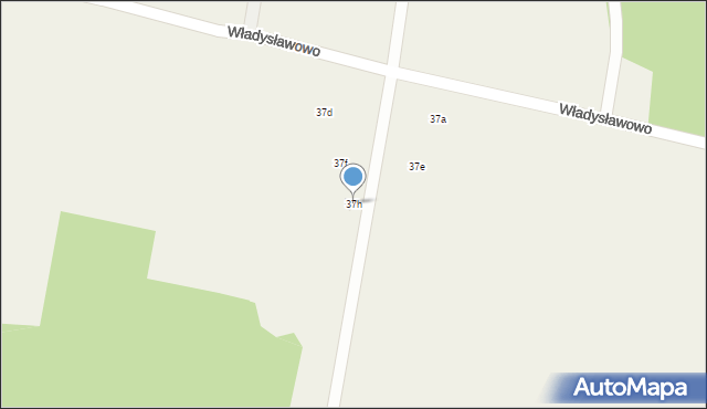 Władysławowo, Władysławowo, 37h, mapa Władysławowo