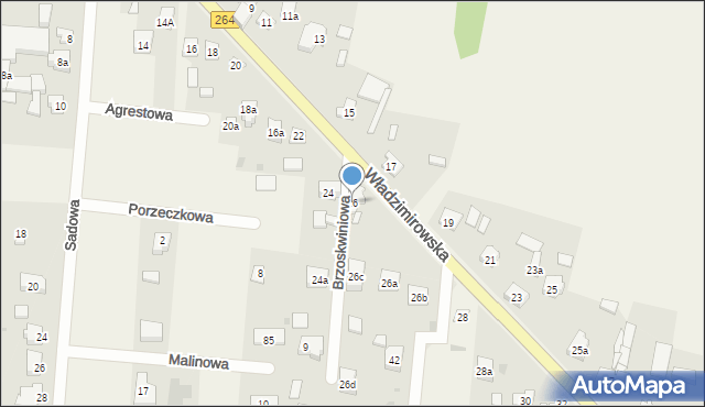 Władzimirów, Władzimirów, 26, mapa Władzimirów