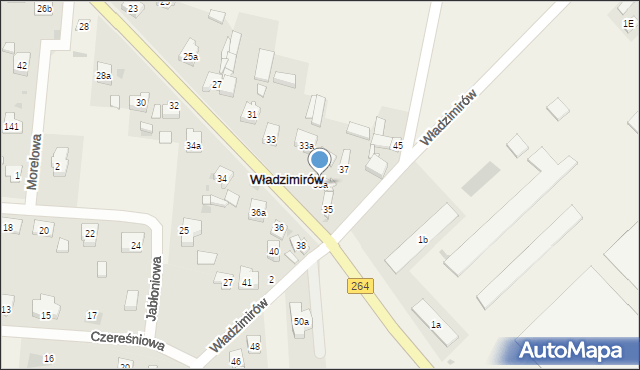 Władzimirów, Władzimirów, 35a, mapa Władzimirów