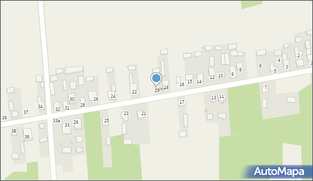 Włochów, Włochów, 19, mapa Włochów