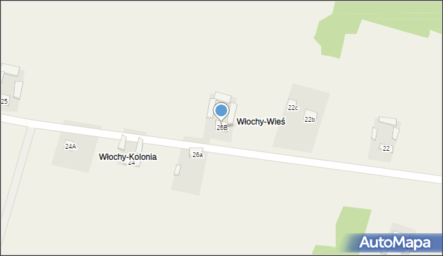 Włochy, Włochy, 26B, mapa Włochy