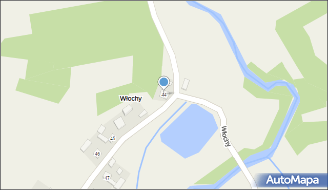 Włochy, Włochy, 44, mapa Włochy