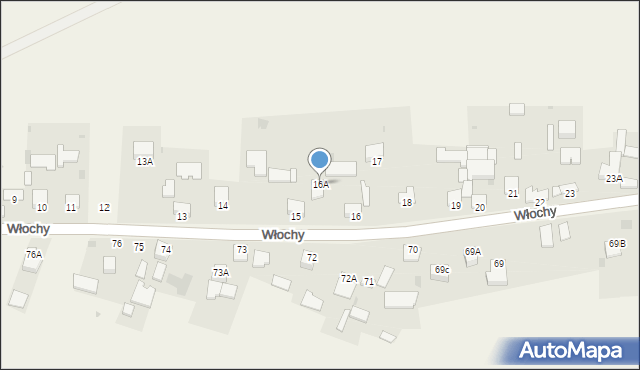 Włochy, Włochy, 16A, mapa Włochy