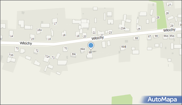 Włochy, Włochy, 69, mapa Włochy